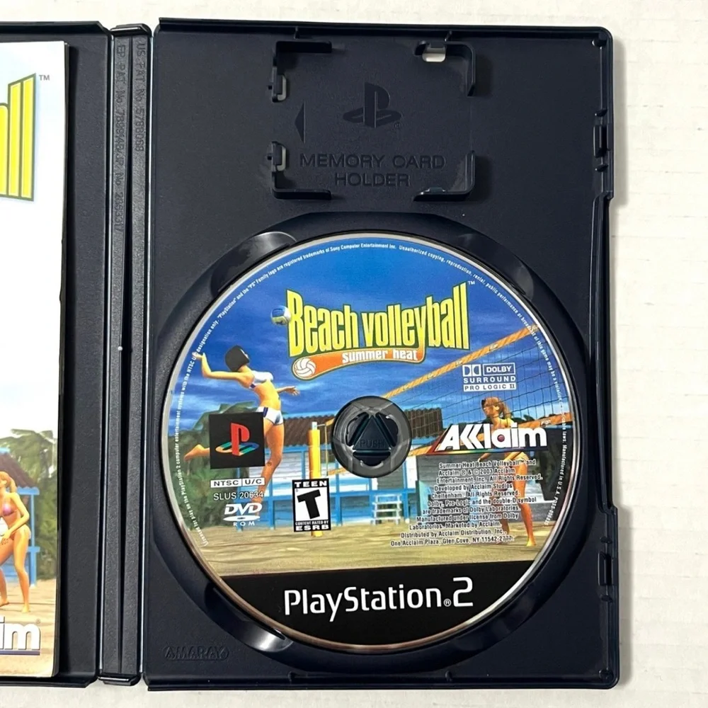 Summer Heat Beach Volleyball (Sony PlayStation 2, 2003) Complete & Tested
